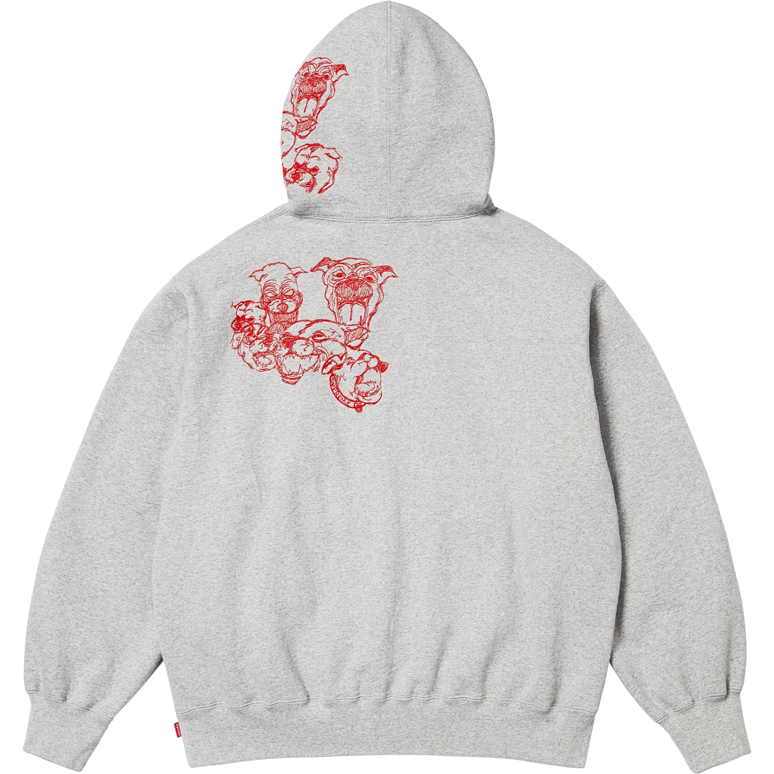 Pitbulls Embroidered Hooded Sweatshirt view 8